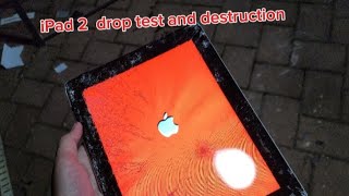 IPad 2 drop test and destruction