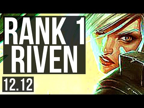 RIVEN vs CAMILLE (TOP) | Rank 1 Riven, 9/0/2, 8 solo kills, 2.1M mastery | KR Challenger | 12.12