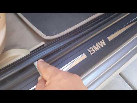 Bmw Door Sill Trim remuve