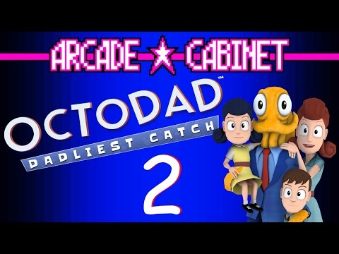Arcade Cabinet - Octodad: Dadliest Catch 2 - STACY NEEDS MILK