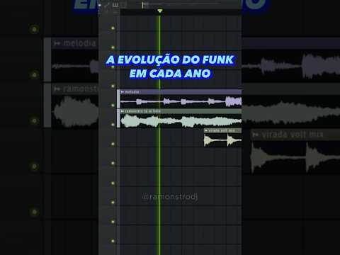 A evolução do FUNK em cada ano #funk  #flstudio #brazilianfunk #musica #funkbrasil #produtormusical