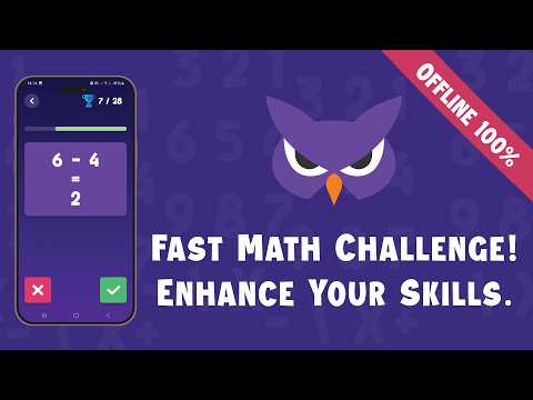 Math Hoot: Math & Brain Games