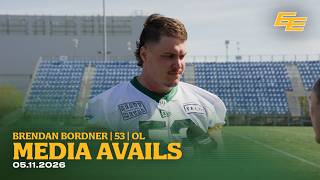 New Team With Familiar Faces | OL Brendan Bordner | 2026 Training Camp | 05.11.26