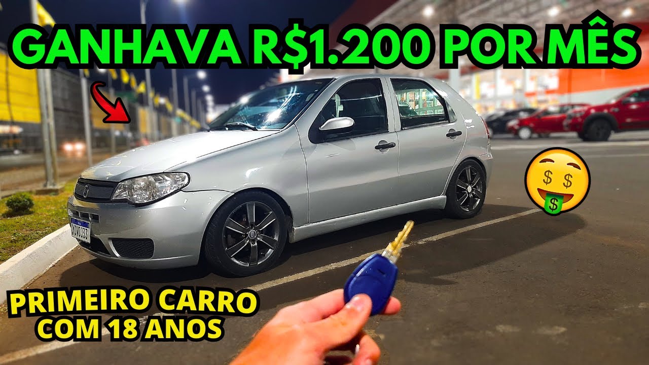 COMO COMPREI O MEU PRIMEIRO CARRO AOS 18 ANOS (ganhando pouco)