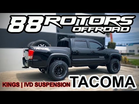 2017 Tacoma on King 2.5 Remote Reservoir w/Adjuster Shocks!