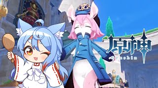 【原神】フォンテーヌ編突入！メリュジーヌ可愛すぎでは……？？？？？？