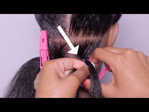 KNOTLESS BRAID TUTORIAL | for visual learners | beginner-friendly step by step