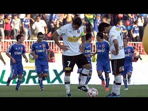 Universidad de Chile 5 - 0 Colo Colo Apertura 2012 Partido completo