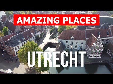 Travel to Utrecht, Netherlands | Nature, tourism, vacation, overview, landscapes | Drone 4k video