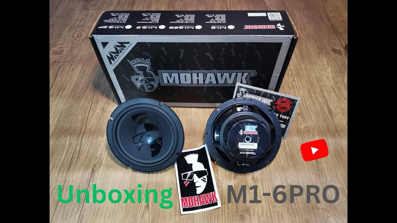 Mohawk M1-6PRO New Speaker Unboxing