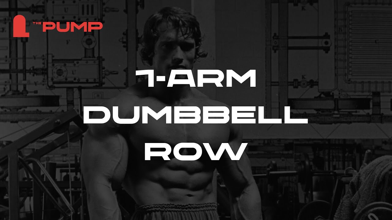 1-Arm Dumbbell Row - YouTube