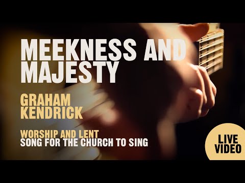Meekness and Majesty (Acoustic Trio) by UK worship leader Graham Kendrick. Easter song for church.