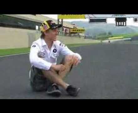 Renger vd Zande & Dani Clos Talking about 2007 Mugello