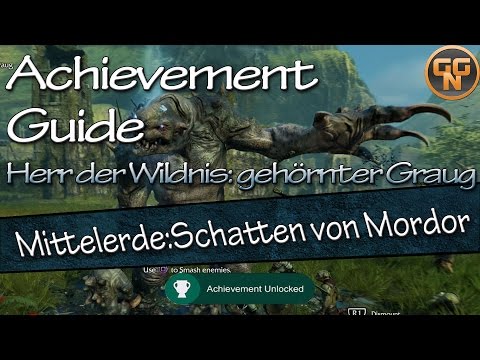 Achievement Guide Middle-earth - Lord of the Wild - Horned Graug Achievement/Trophy Guide