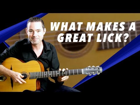 What Makes A Great Lick? Gypsy Jazz Guitar Secrets Lesson