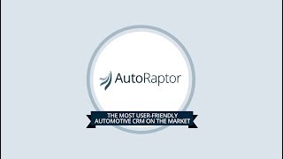 AutoRaptor CRM video