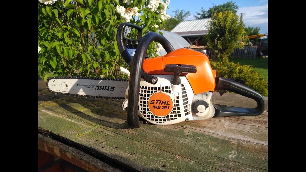 Stihl ms 181C - Wymiana przewodu i pompki oleju. Jak to zrobić, kilka wskazówek cz. II