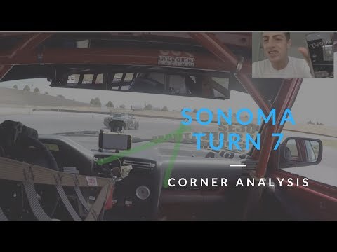 FREE One Corner Analysis - How Can You Improve Turn 7 at Sonoma Raceway!?