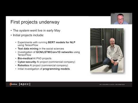 EPCC - Customer Success Story (Mark Parsons - Director)