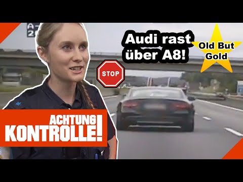 RASER eingefangen? 🛑 Audi-Fahrer drückt auf's Gas! |Old But Gold| Kabel Eins | Achtung Kontrolle