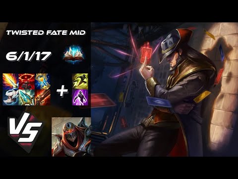 MID Twisted Fate vs Zed - NA Challenger Patch 25.S2.4