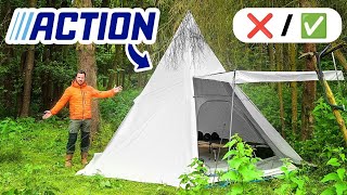 In 3 Dagen Testen of een €150,- Action Tent een Steal of Scam is? *Met lekker eten*