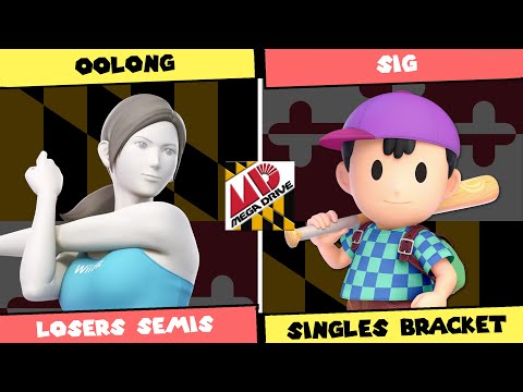 Mega Drive #124: Losers Semis - Oolong (Wii Fit Trainer) vs Sig (Ness) SSBU Singles
