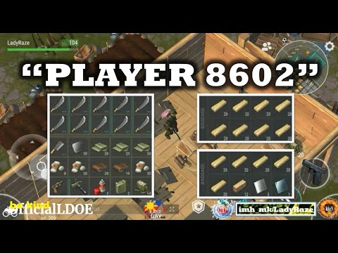 "Player 8602" w/ small box to block| if u can't bring it all-CRAFT IT - Last Day On Earth: Survival
