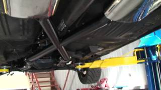 preview picture of video 'The new exhaust on our 1973 Mach 1 Mustang'