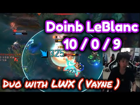 FPX Doinb Stream | LeBlanc ( VS Galio ) | Duo with FPX LWX |Doinb 直播 | Full Game | LOL KR Challenger