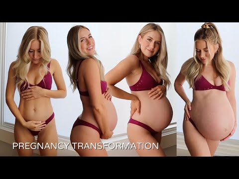 TWIN PREGNANCY TRANSFORMATION *WEEK BY WEEK