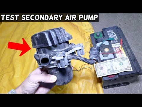 HOW TO TEST SECONDARY AIR PUMP  Most Cars