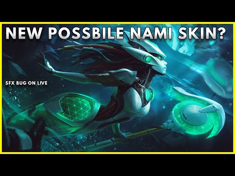 NEW POSSIBLE NAMI SKIN? COSMIC? LEAGUE OF LEGENDS