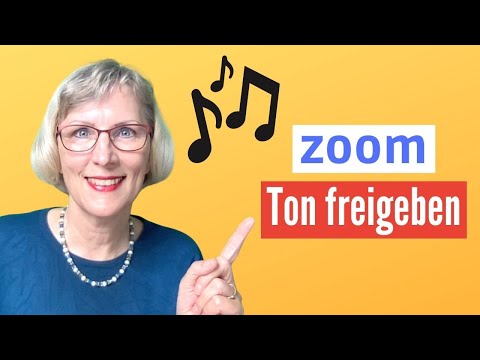 Zoom Ton freigeben: Musik, Instrument (3 Optionen)