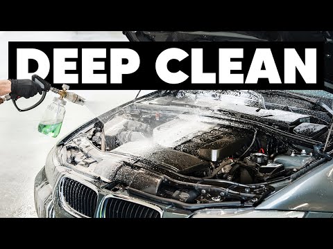How To Safely Deep Clean A Dirty Engine Bay - 13 Year Old BMW