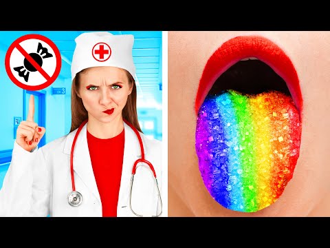 How To Sneak Food Into Hospital | Funny Food Hacks by 4Teen Challenge