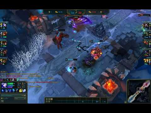 Ashe flash out on Rek'Sai ultimate