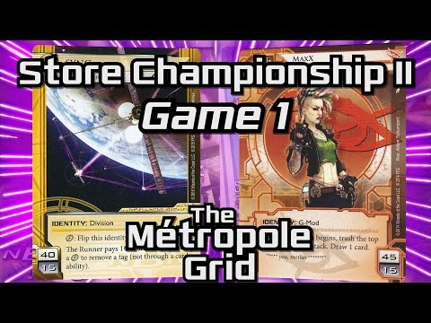Netrunner Store Championship II 2016: Game 1