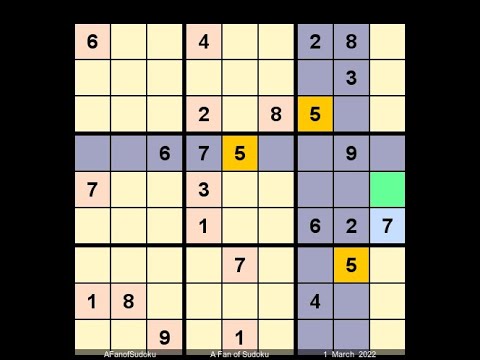 How to Solve The Hindu Sudoku Hard March 1, 2022