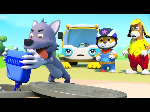 Capa de Pare, Lobo! O Que Está Fazendo? | Historinhas e Músicas Infantis | BabyBus Português
