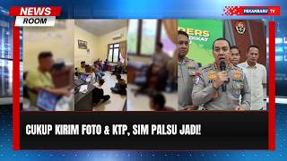 Jual SIM Palsu Lewat Medsos, Sindikat Dibongkar Polisi