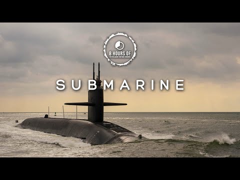 8 hours of submarine sounds | submarine sound and sonar ping sound effect | sonar sound noises