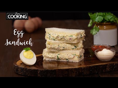 Egg Sandwich for Breakfast | Egg Recipes | Sandwich Recipe | Lunchbox Recipe | Snacks Recipe