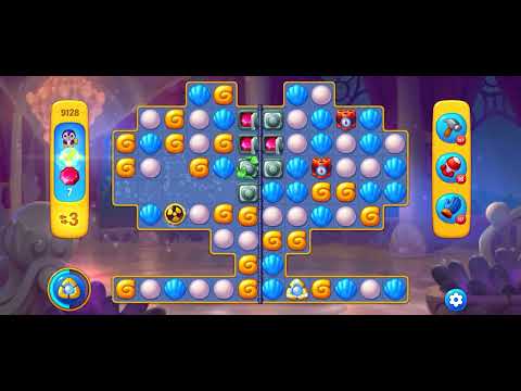 Fishdom level 9128 no boosters フィッシュダム