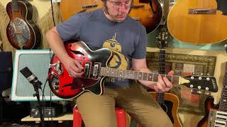 Video thumbnail for 1960s Audition (Kawai) hollowbody electric guitar by Jake Wildwood & Co