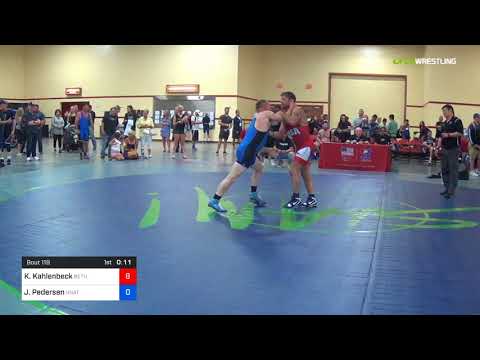 2018 Marine Corps US Open/Masters C Greco Roman 70 Con Semis - Kipp Kahlenbeck (Beth) Vs. John Ped