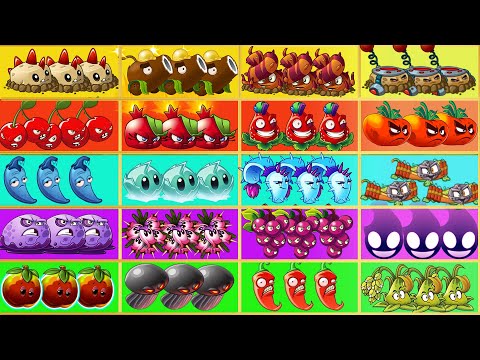 Pvz 2 Challenge - 20 Best Bomb Plants Battlez - Who 's Strongest Plant ？