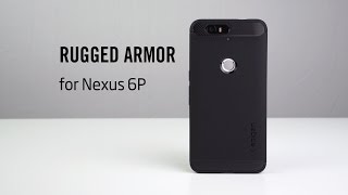 Spigen Rugged Armor Case Huawei Nexus 6P Hoesjes