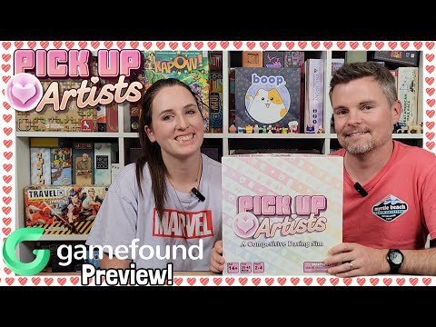 Preview of Pick Up Artists - Coming To Gamefound! Love 2 Hate #boardgames Review
