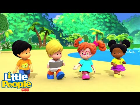 Searching For Treasure Together! ⭐ @littlepeople ⭐New Season! ⭐ - Kids TV Series, Kingdom Kids Zone - Little People - Fisher Price